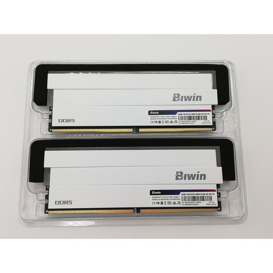 中古】DDR5 16GB 2枚組（合計32GB） DDR5-6000(PC5-48000