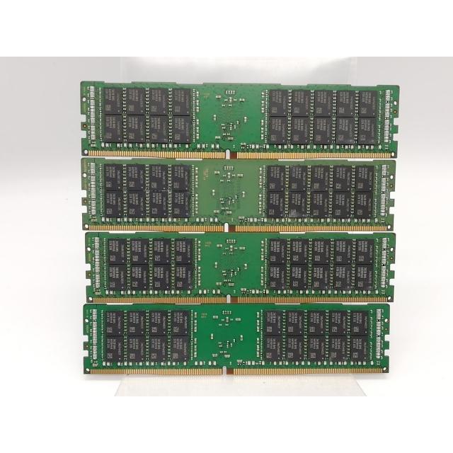 中古】DDR4 32GB 4本セット 計128GB PC4-19200(DDR4-2400) Registered