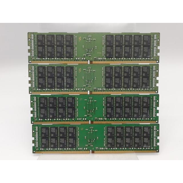 中古】DDR4 32GB 4本セット 計128GB PC4-19200(DDR4-2400) Registered
