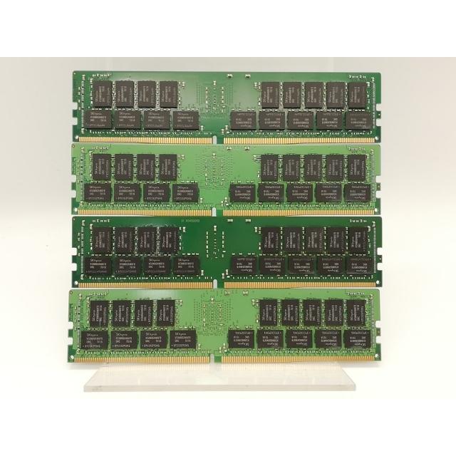 中古】DDR4 32GB 4本セット 計128GB PC4-19200(DDR4-2400) Registered