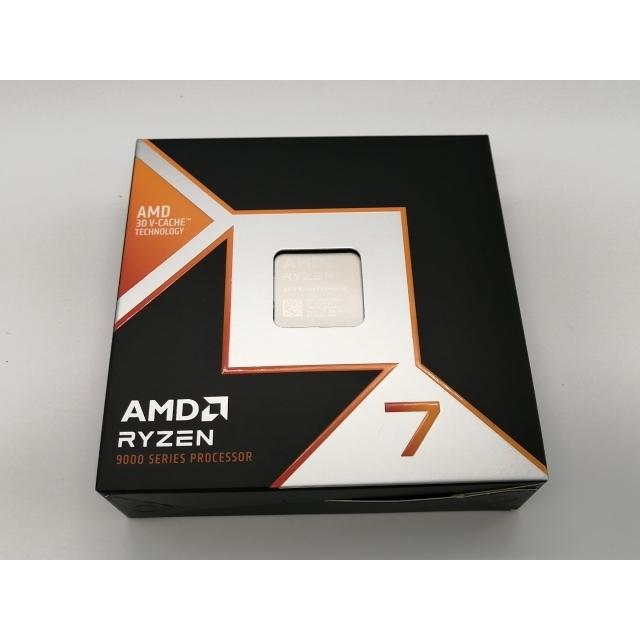 未使用】AMD Ryzen 7 9800X3D (4.7GHz/TC:5.2GHz) BOX AM5/8C/16T/L3