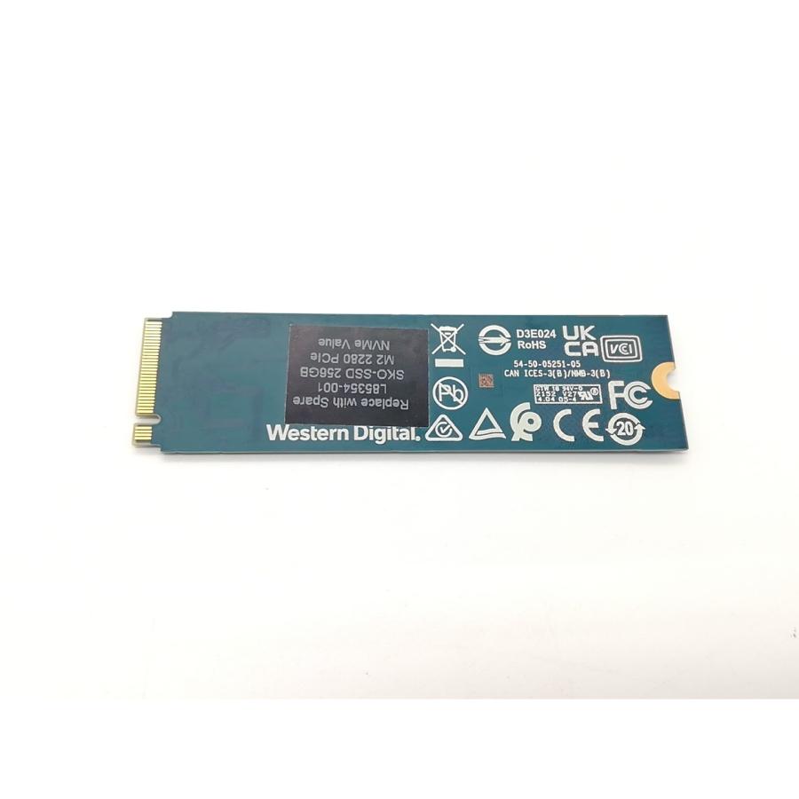 中古】各社 256GB SSD (M.2 2280/PCIe3.0 NVMe)【秋葉2号】保証期間1
