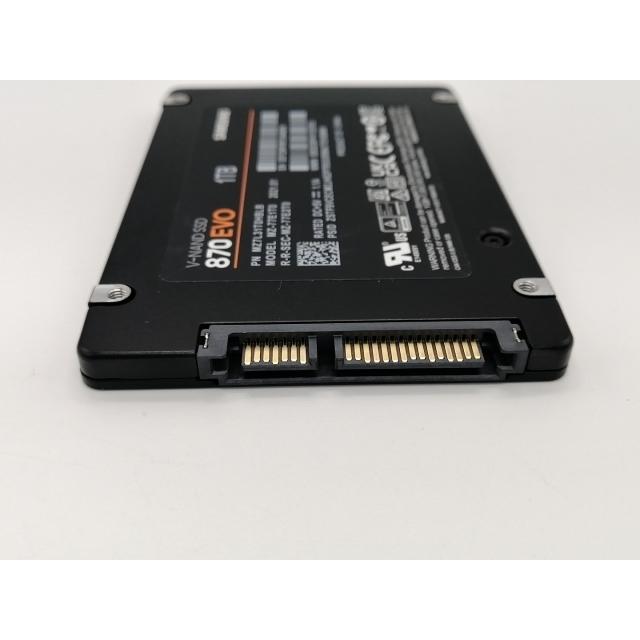 中古】SAMSUNG 870 EVO（MZ-77E1T0B/IT） 1TB/SSD/6GbpsSATA/TLC【秋葉