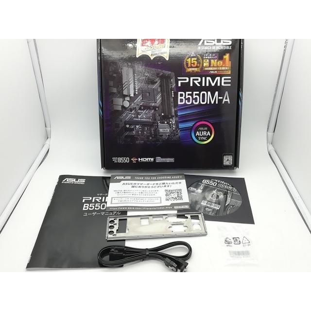 中古】ASUS PRIME B550M-A B550/AM4/MicroATX【秋葉2号】保証期間1