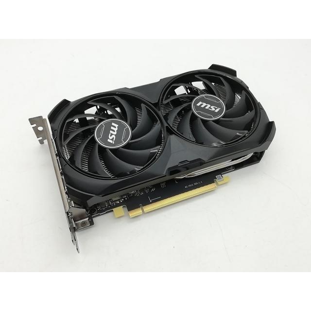 中古】MSI GeForce RTX 4060 Ti VENTUS 2X BLACK 8G OC RTX4060Ti/8GB
