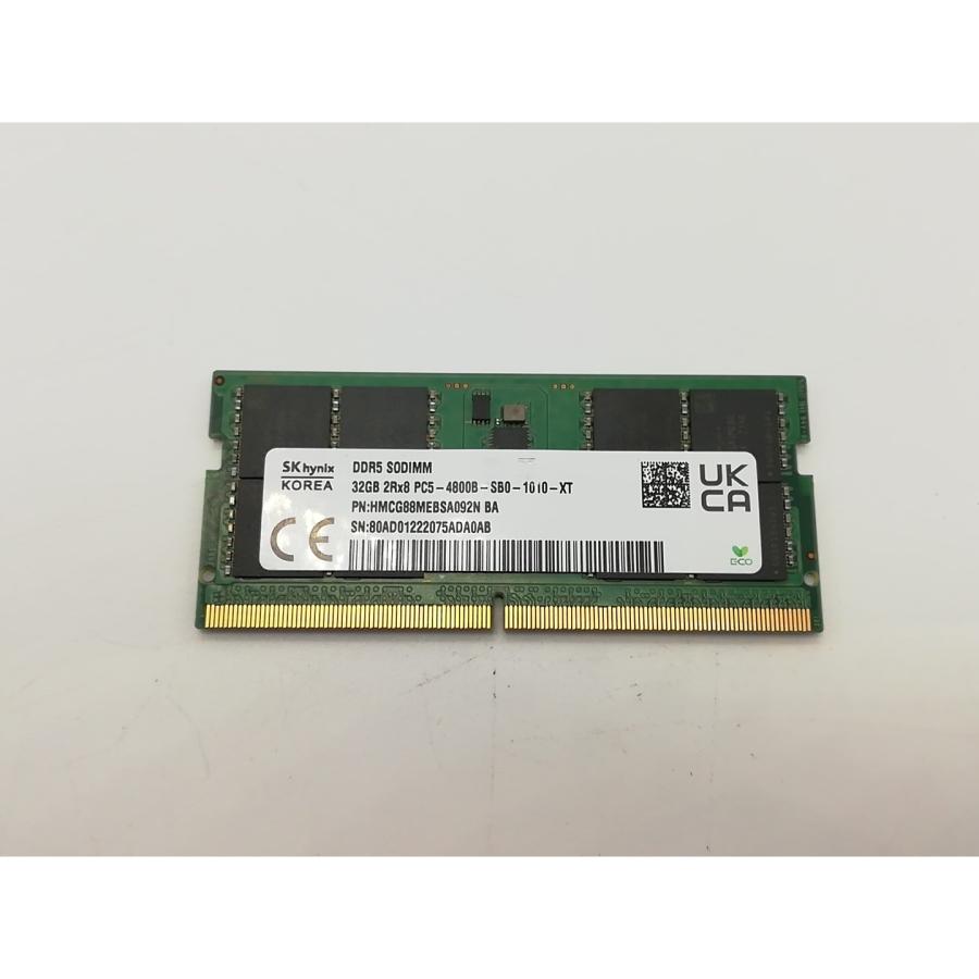 中古】262PIN SODIMM 32GB DDR5-4800(PC5-38400)【ノートPC用】【秋葉2 