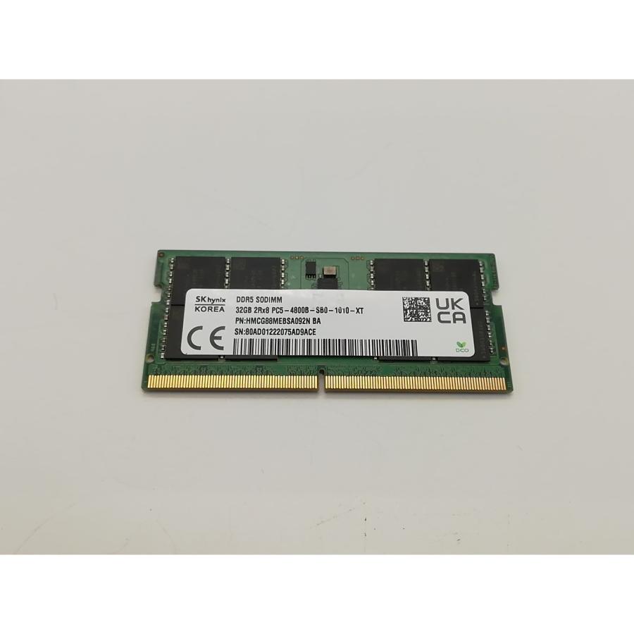 中古】262PIN SODIMM 32GB DDR5-4800(PC5-38400)【ノートPC用】【秋葉2