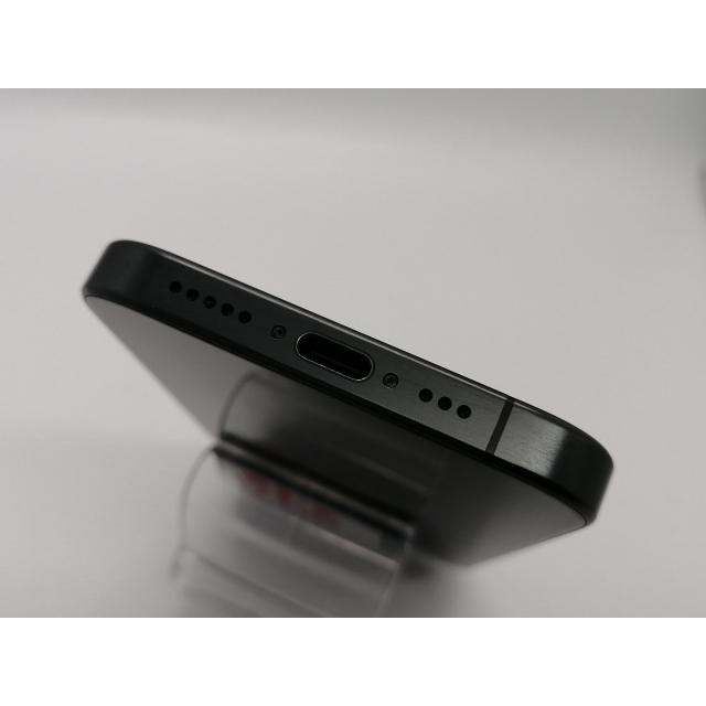 【中古】Apple 国内版 【SIMフリー】 iPhone 15 Pro 256GB ブラックチタニウム MTUC3J/A【OSU301】保証期間１ヶ月【ランクC】の画像