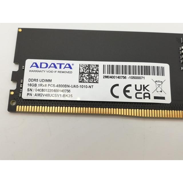 中古】DDR5 16GB 2枚組（合計32GB） DDR5-4800(PC5-38400 