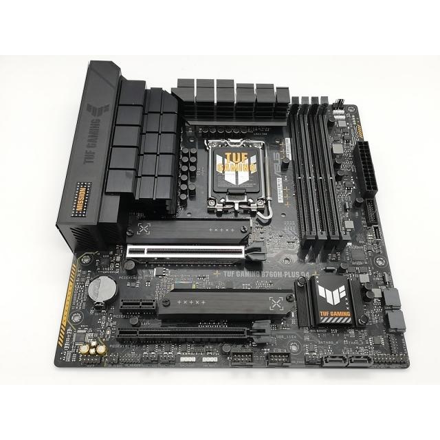 ASUS TUF GAMING B760M-PLUS D4 中古美品 中古】ASUS TUF GAMING B760M-PLUS D4 B760(DDR4)/LGA1700/MicroATX