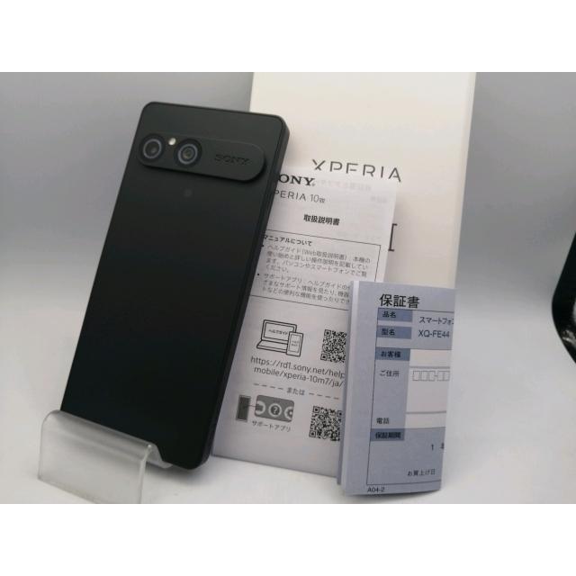 中古】SONY 国内版 【SIMフリー】 Xperia 10 VII チャコールブラック