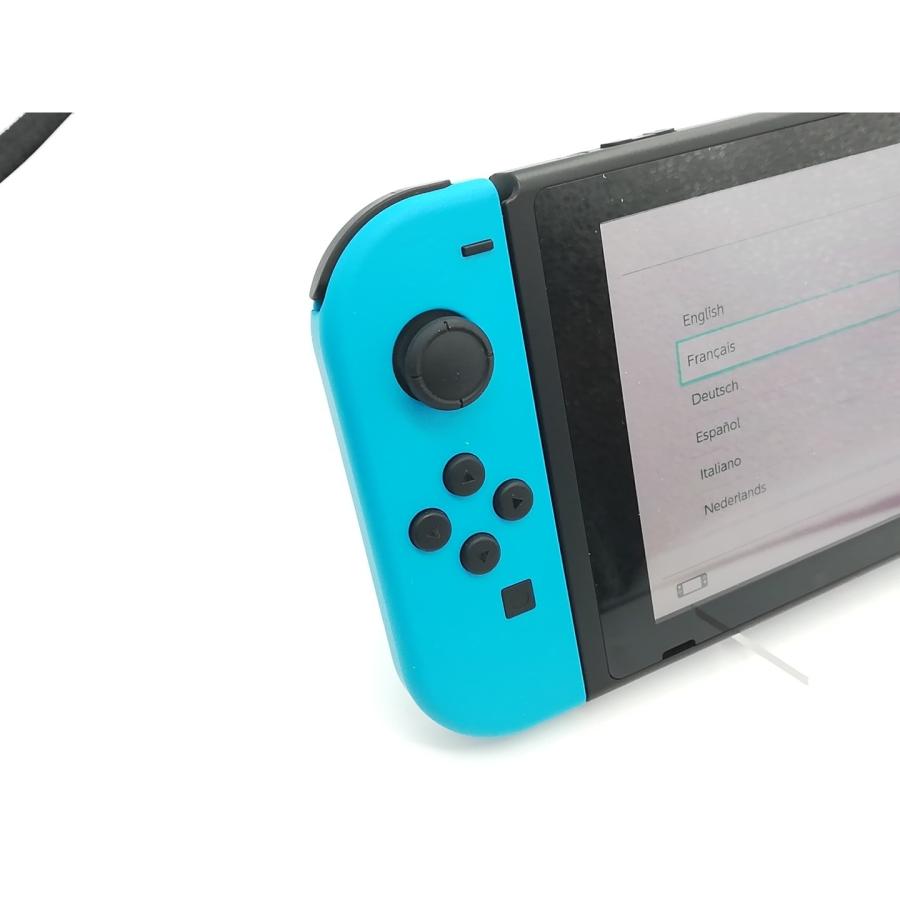 中古】Nintendo Switch 本体 Joy-Con(L) ネオンブルー/(R) ネオン