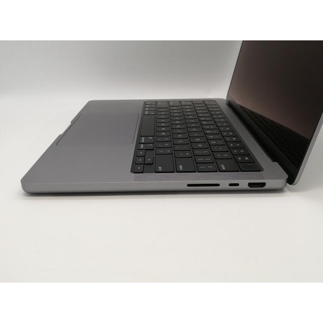 【中古】Apple MacBook Pro 14インチ CTO (2021) M1 Pro(CPU:8C/GPU:14C)/16G/512G/スペースグレイ【秋葉2号】保証期間１ヶ月【ランクA】の画像