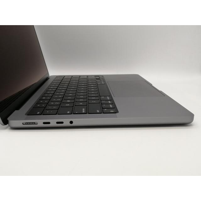 【中古】Apple MacBook Pro 14インチ CTO (2021) M1 Pro(CPU:8C/GPU:14C)/16G/512G/スペースグレイ【秋葉2号】保証期間１ヶ月【ランクA】の画像