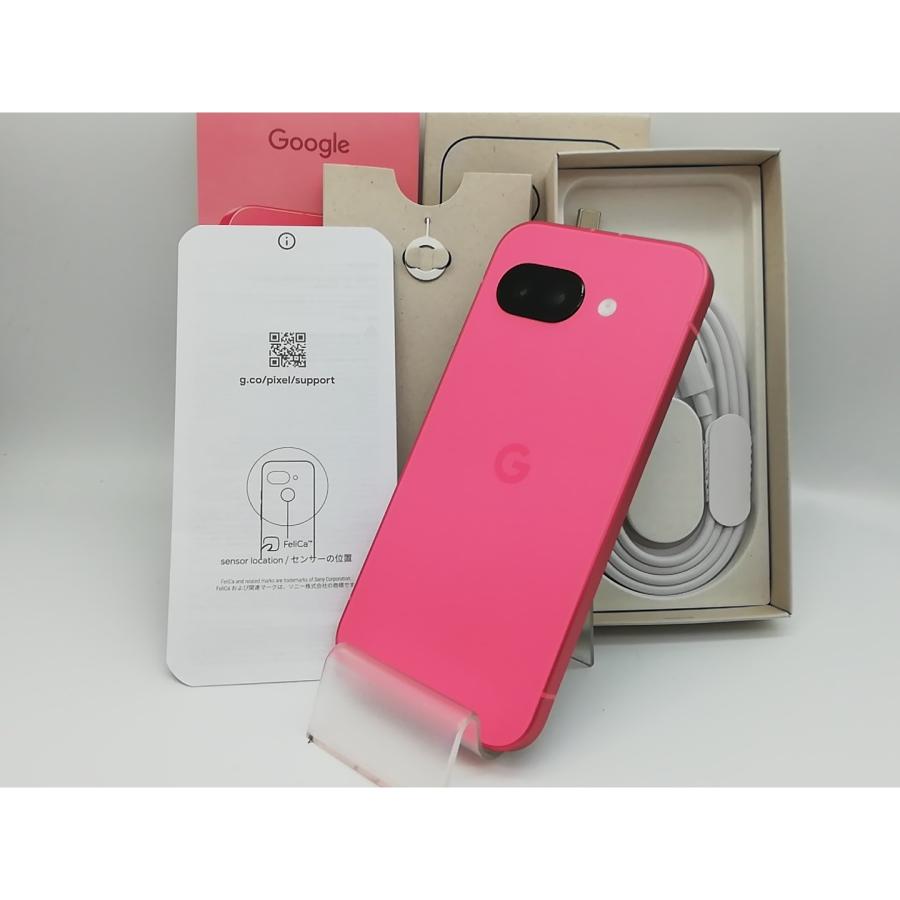 【中古】Google docomo 【SIMフリー】 Pixel 9a ピオニー 8GB 128GB【秋葉本店】保証期間１ヶ月【ランクA】の画像