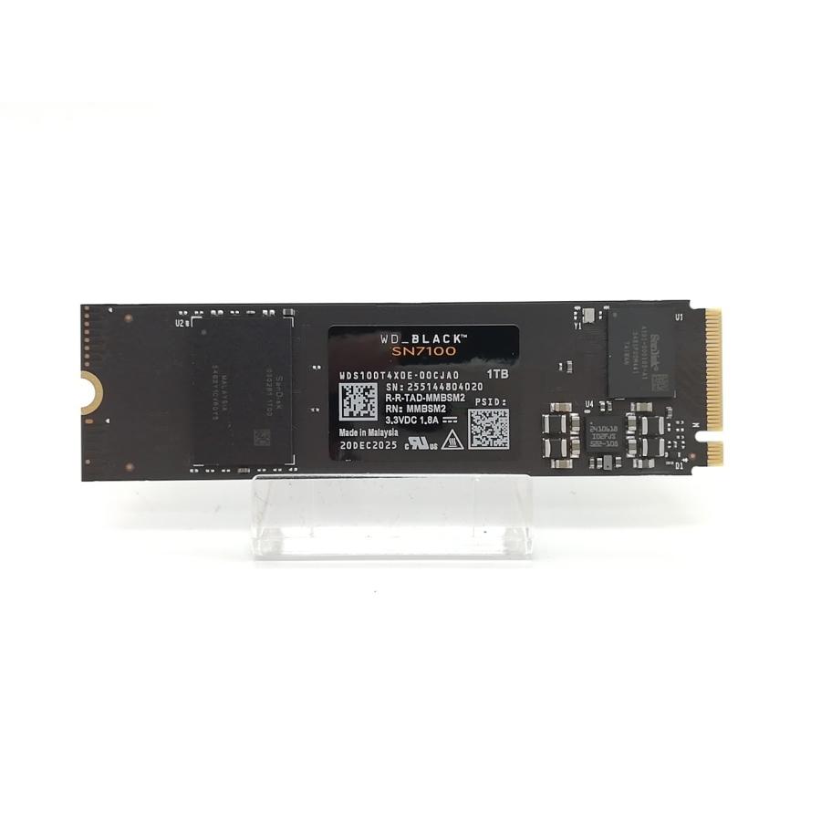 WD_BLACK SN7100 1TB SSD 中古 中古】W.D. WD_Black SN7100 NVMe SSD WDS100T4X0E 1TB(M.2 2280/PCIe4