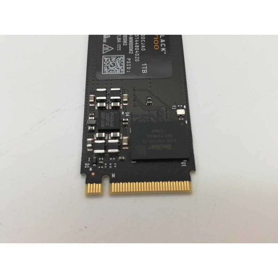 中古】W.D. WD_Black SN7100 NVMe SSD WDS100T4X0E 1TB(M.2 2280/PCIe4