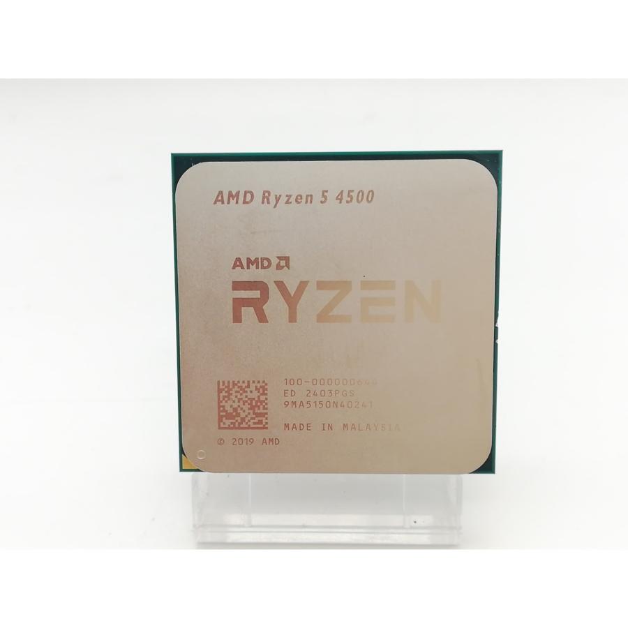 中古】AMD Ryzen 5 4500 (3.6GHz/TC:4.1GHz) bulk AM4/6C/12T/L3 8MB