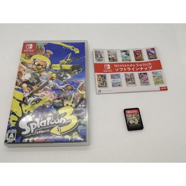中古】Nintendo スプラトゥーン3 [Nintendo Switch]【秋葉2号】保証