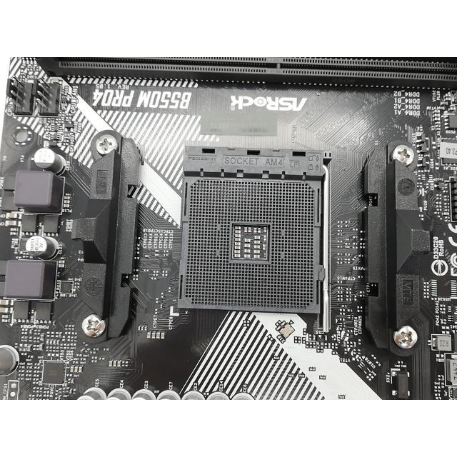 中古】ASRock B550M Pro4 B550/AM4/MicroATX【秋葉2号】保証期間1週間