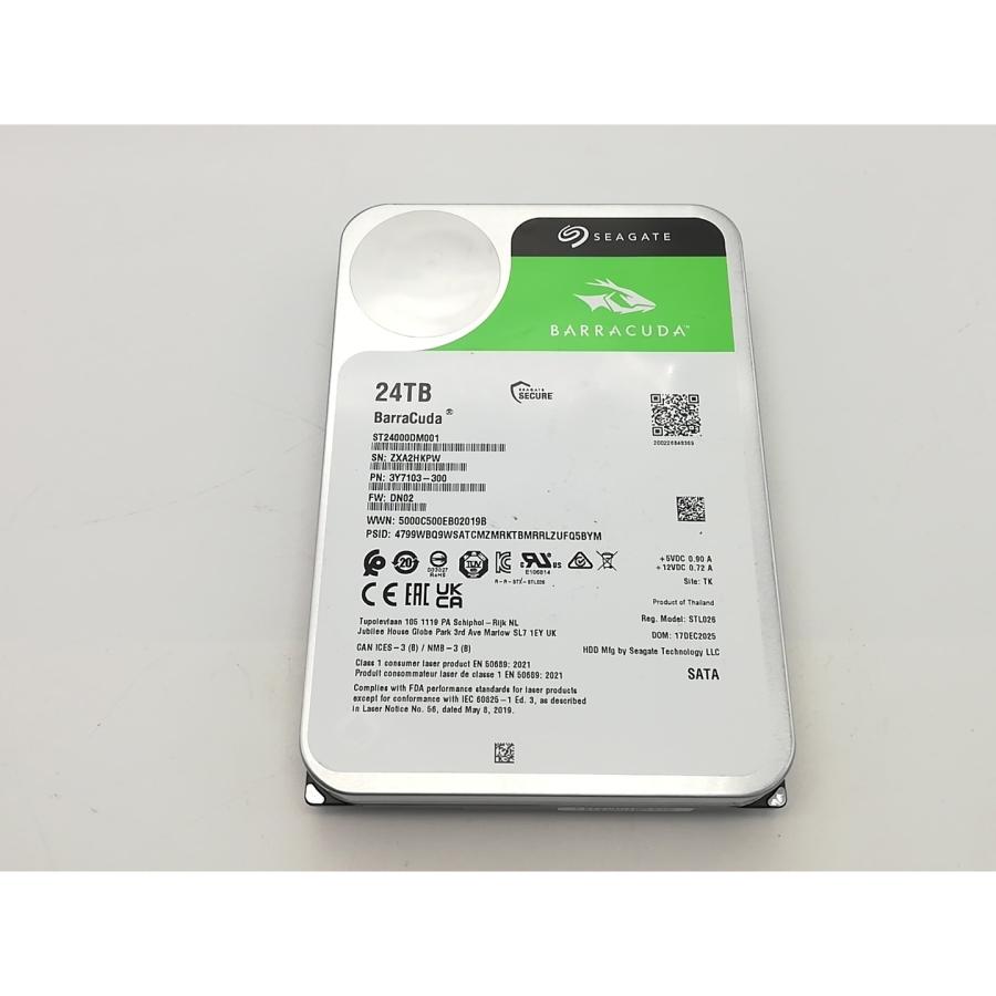 中古】Seagate ST24000DM001 BarraCuda 24TB/512MB/7200rpm/6Gbps