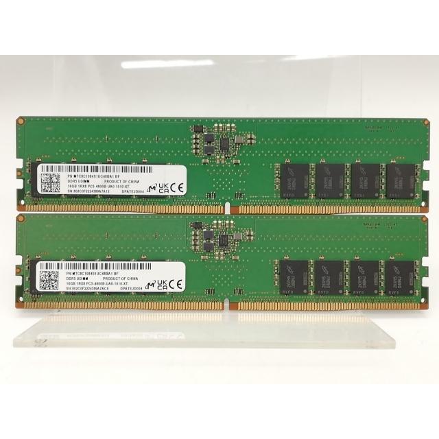 中古】DDR5 16GB 2枚組（合計32GB） DDR5-4800(PC5-38400