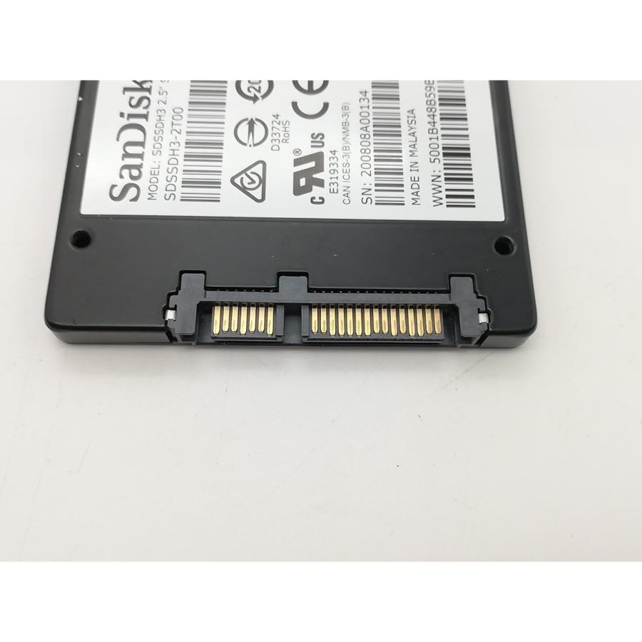 中古】SanDisk Ultra 3D SSD SDSSDH3-2T00 2TB/6GbpsSATA【秋葉2号