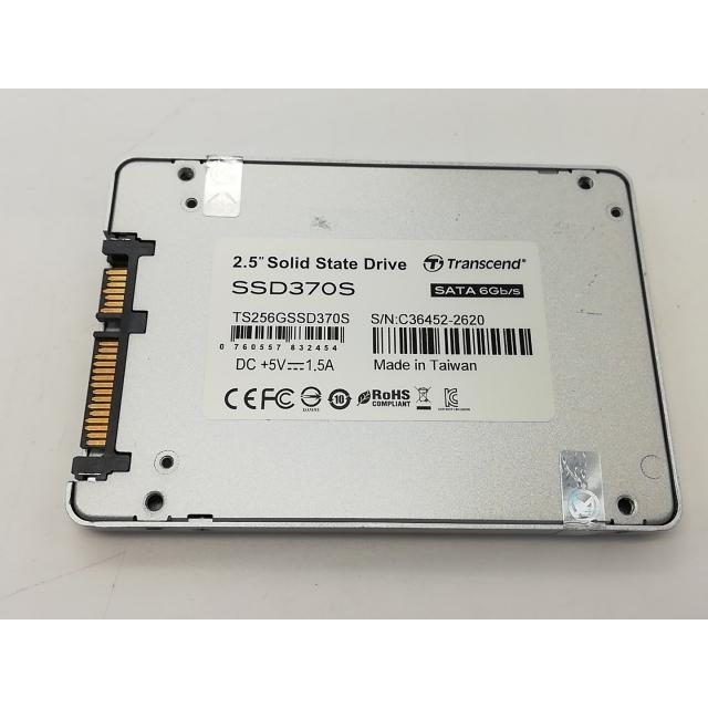 Transcend SSD370S 256G （中古品） 中古】Transcend SSD370 TS256GSSD370S 256GB/SSD/6GbpsSATA/MLC【秋葉