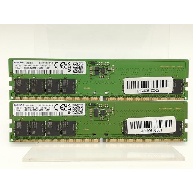中古】DDR5 16GB 2枚組（合計32GB） DDR5-5600(PC5-44800