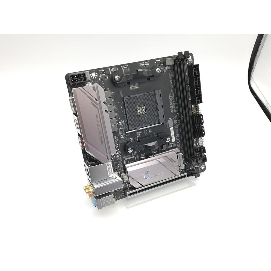 中古】GIGABYTE B450 I AORUS PRO WIFI B450/AM4/11ac Wave2/Mini-ITX