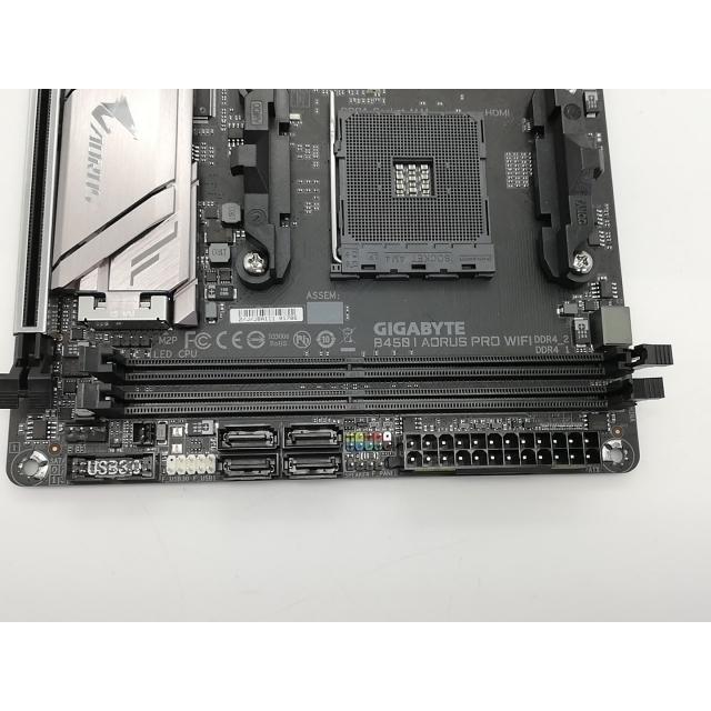 中古】GIGABYTE B450 I AORUS PRO WIFI B450/AM4/11ac Wave2/Mini-ITX