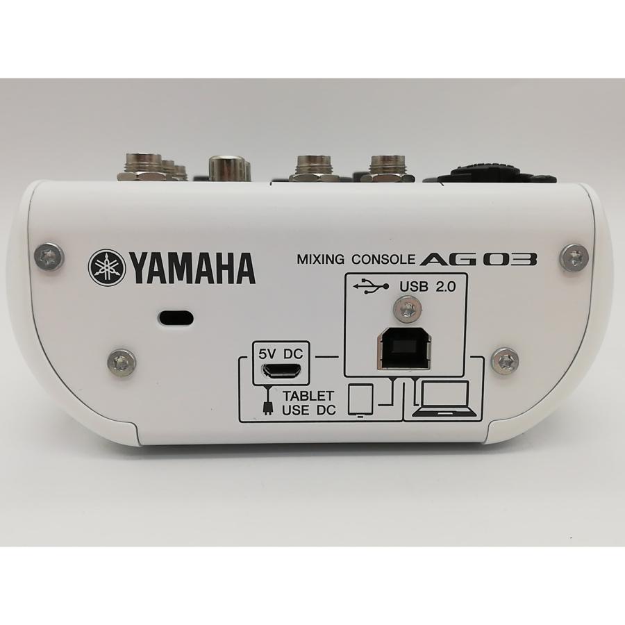 YAMAHA AG03(中古) 中古】YAMAHA AG03 ウェブキャスティングミキサー【秋葉2号】保証期間