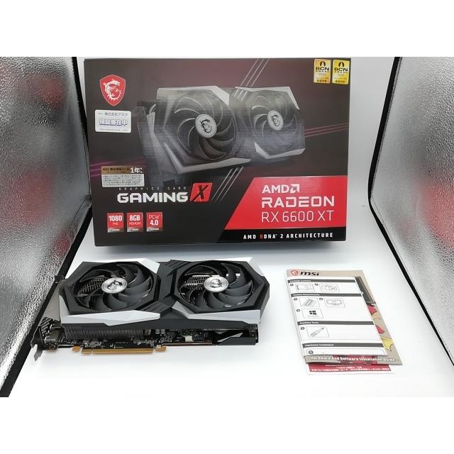 【中古】MSI GAMING X Radeon RX 6600 XT 中古】MSI Radeon RX 6600 XT GAMING X 8G RX6600XT/8GB(GDDR6)【秋葉2