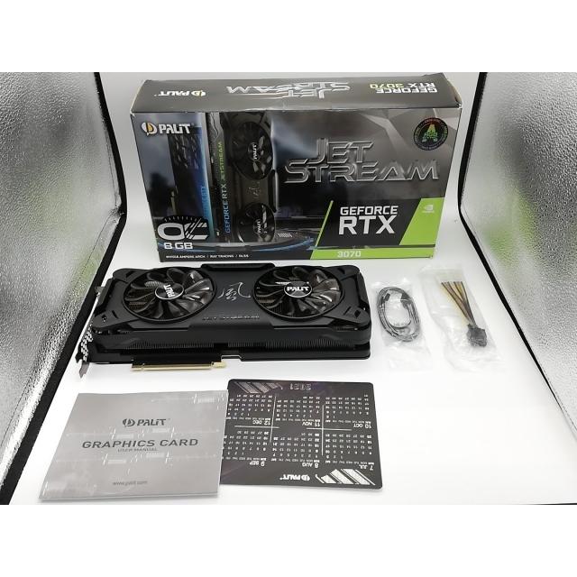 中古】Palit GeForce RTX 3070 JetStream OC（NE63070T19P2-1040J