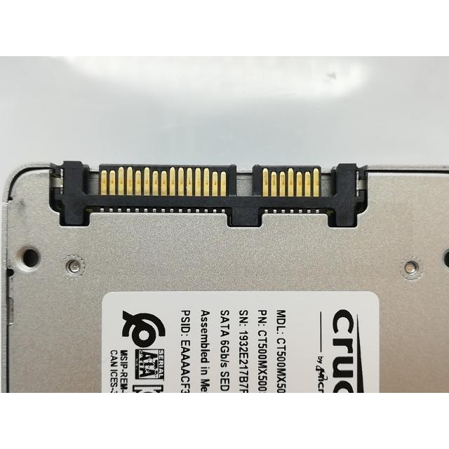 中古】Crucial MX500 CT500MX500SSD1 500GB/SSD/6GbpsSATA/2018年1月