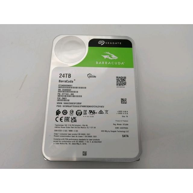 中古】Seagate ST24000DM001 BarraCuda 24TB/512MB/7200rpm/6Gbps