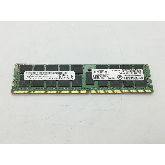 16GB (8GBx2) DDR4 ECC REG サーバメモリ中古 中古】DDR4 16GB PC4-17000(DDR4-2133) Registered/ECC【サーバー用