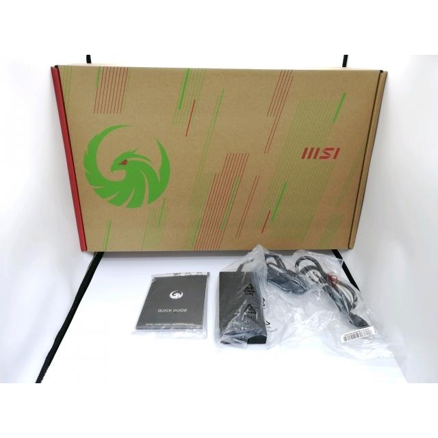 中古】MSI Alpha-17-B5EEK-038JP【R7-5800H 16G 512G(SSD) RX6600M