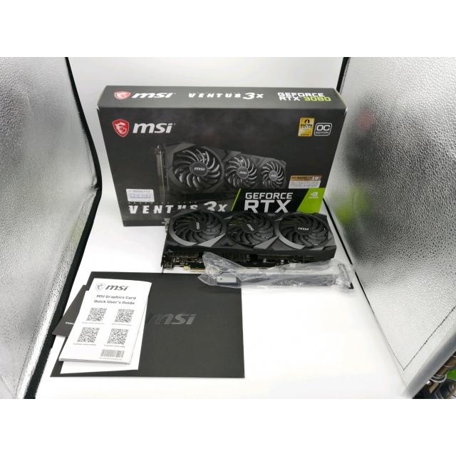 中古】MSI GeForce RTX 3080 VENTUS 3X 10G OC RTX3080/10GB(GDDR6X