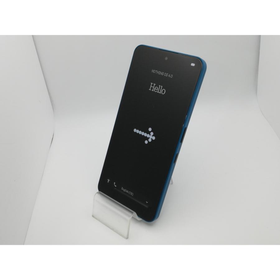 中古】NOTHING 楽天モバイル 【SIMフリー】 Nothing Phone (3a) ブルー