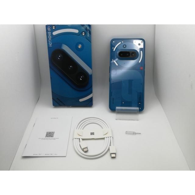 中古】NOTHING 楽天モバイル 【SIMフリー】 Nothing Phone (3a) ブルー