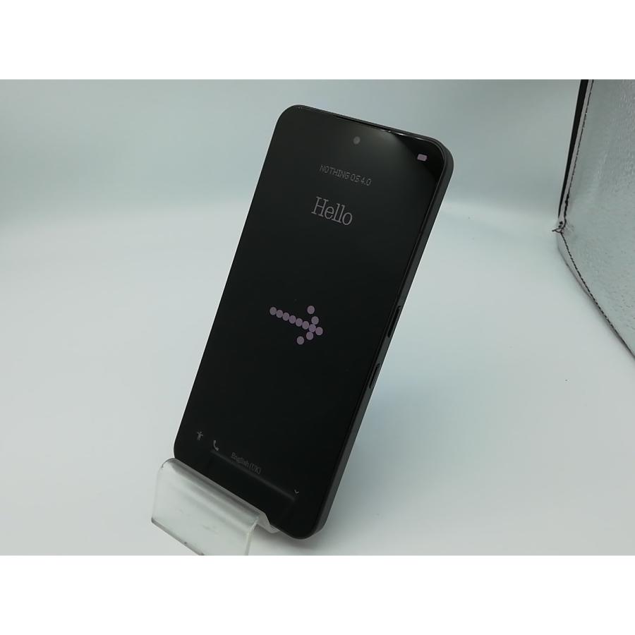 中古】NOTHING 国内版 【SIMフリー】 Nothing Phone (3) ブラック 16GB