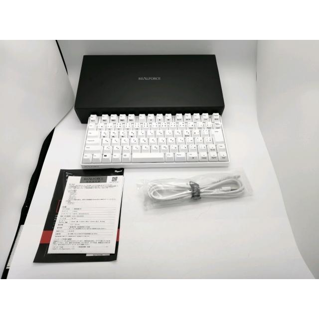 中古】東プレ REALFORCE RC1 C1HJ23 [スーパーホワイト]【秋葉2号