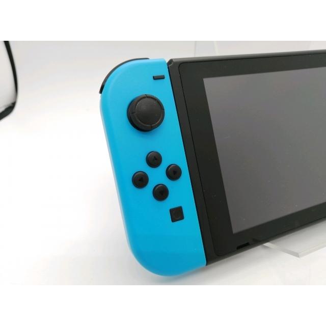 中古】Nintendo Switch 本体 Joy-Con(L) ネオンブルー/(R) ネオン