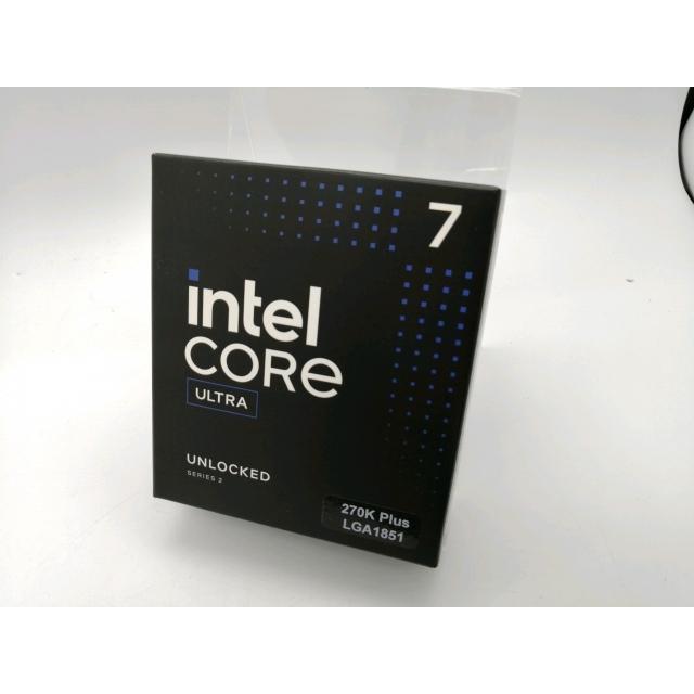 未使用】Intel Core Ultra 7 270K Plus (3.7GHz) Box LGA1851/24C(P:8C