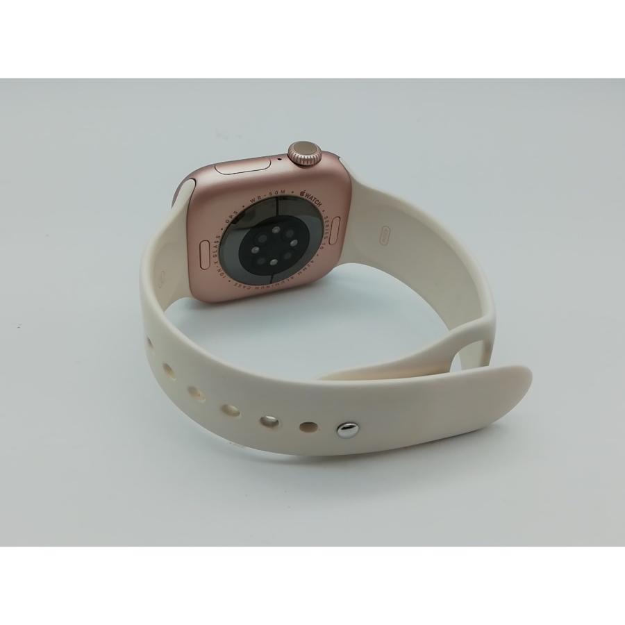 中古】Apple Watch Series10 42mm GPS ローズゴールドアルミニウム 