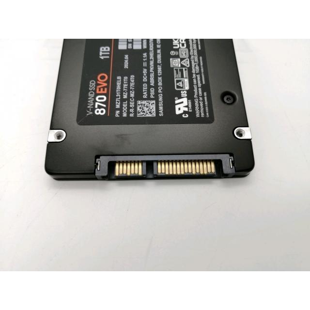 中古】SAMSUNG 870 EVO（MZ-77E1T0B/IT） 1TB/SSD/6GbpsSATA/TLC【秋葉