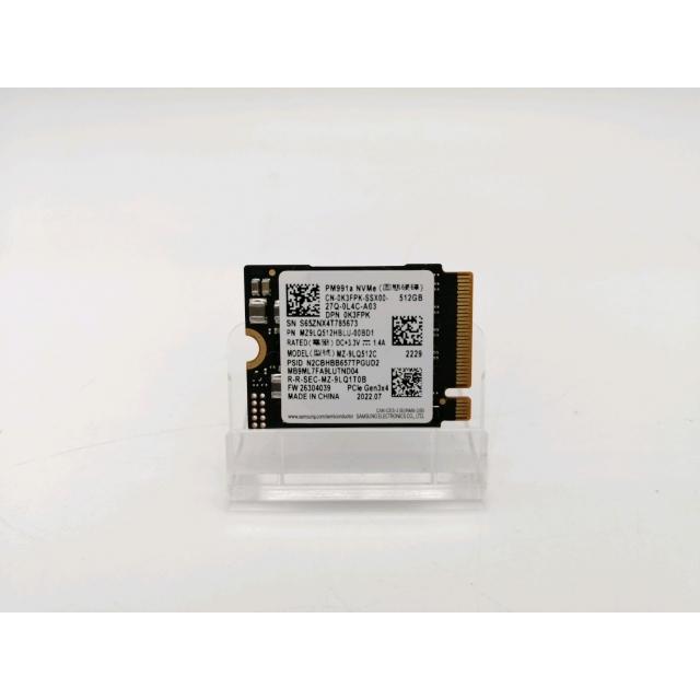m.2 SSD 512GB 2本 中古】各社 512GB SSD (M.2 2230/PCIe3.0 NVMe)【秋葉2号】保証期間1