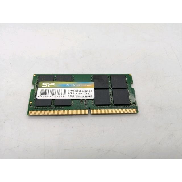 中古】260PIN 32GB DDR4-3200(PC4-25600) SODIMM【ノートPC用】【秋葉2