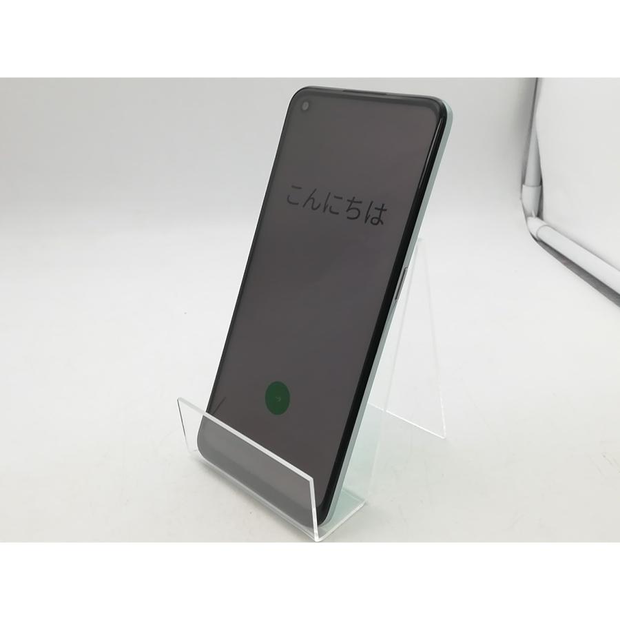中古】Oppo 楽天モバイル 【SIMフリー】 OPPO A55s 5G グリーン 4GB